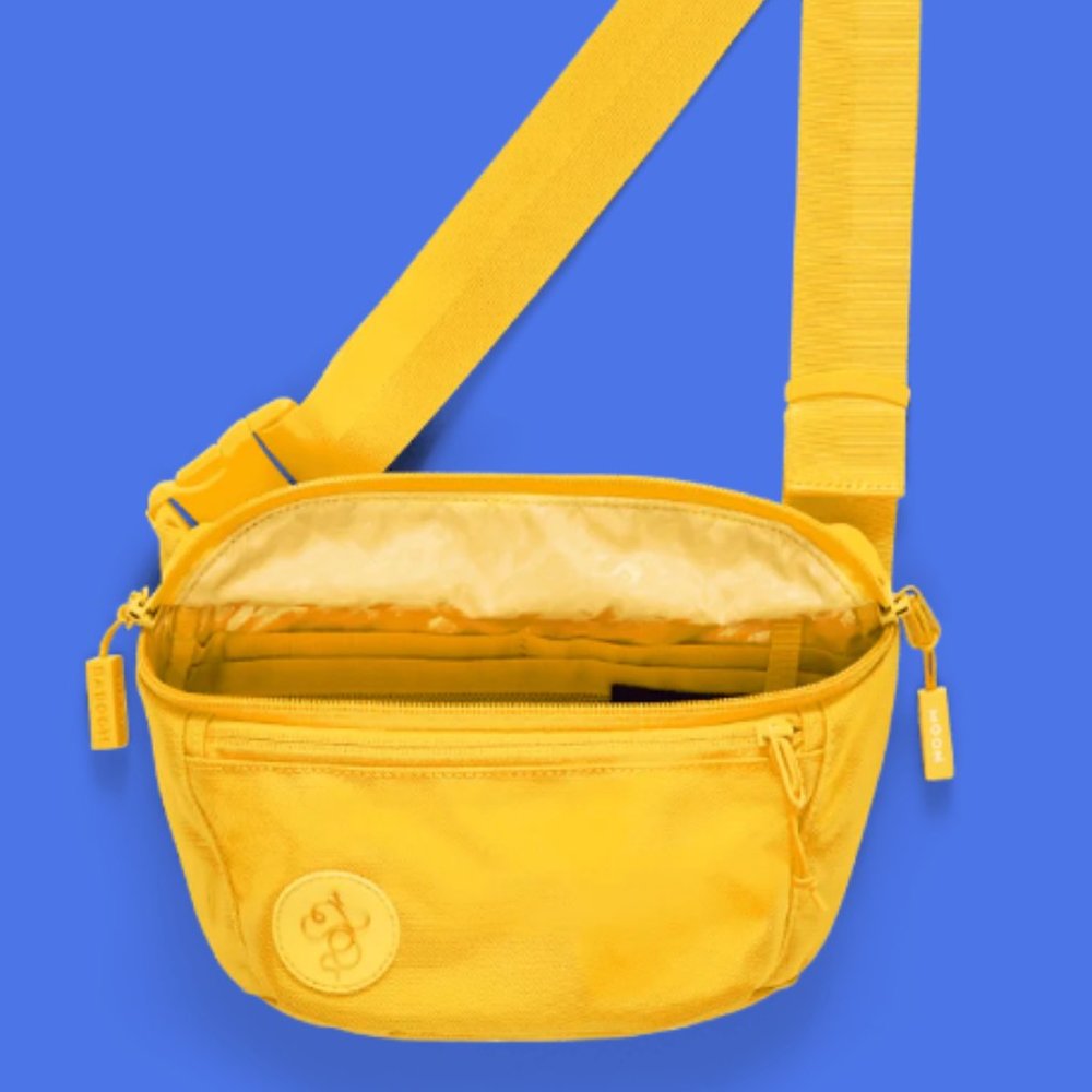Baboon to the Moon Yellow Fannypack
